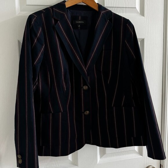Talbots Women's Flattering Classic Blazer Jacket, Size 16 - Picture 3 of 13